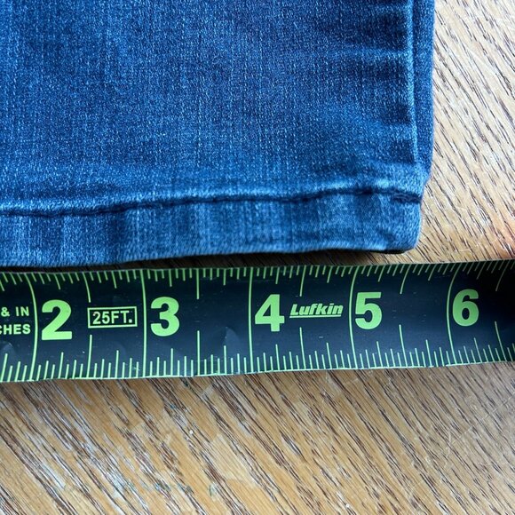 Democracy Ab Technology Stretch Straight Leg Slimming Tummy Control Jeans Sz 14 - Picture 8 of 11